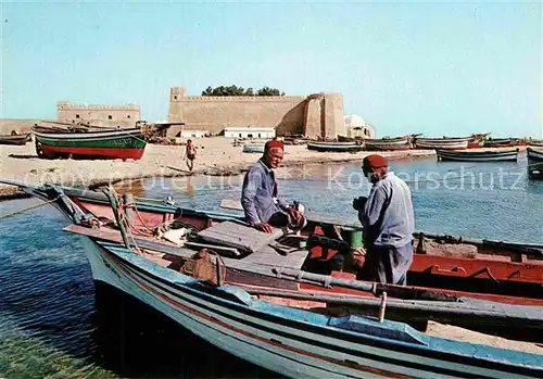 AK / Ansichtskarte Hammamet Boote Fischer Kat. Tunesien