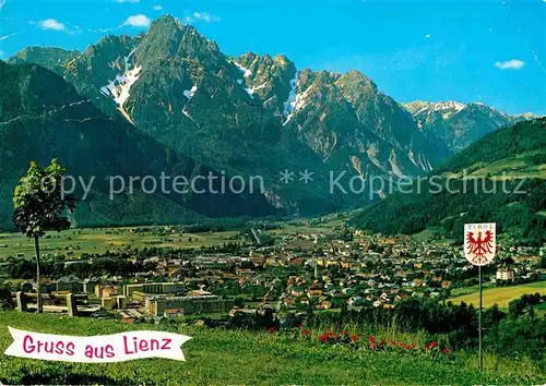 AK / Ansichtskarte Lienz Tirol Dolomiten mit Spitzkofel Kat. Lienz
