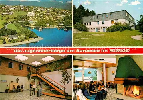 AK / Ansichtskarte Langscheid Sorpesee Jugendherberge Sorpesee Kat. Sundern (Sauerland)