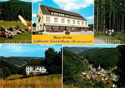 AK / Ansichtskarte Lauterbach Schwarzwald Haus Berlin  Kat. Lauterbach