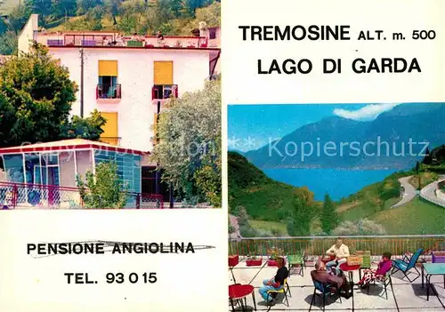 AK / Ansichtskarte Tremosine Lago di Garda Pensione Angiolina  Kat. Italien
