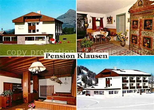 AK / Ansichtskarte Kirchberg Tirol Pension Klausen  Kat. Kirchberg in Tirol