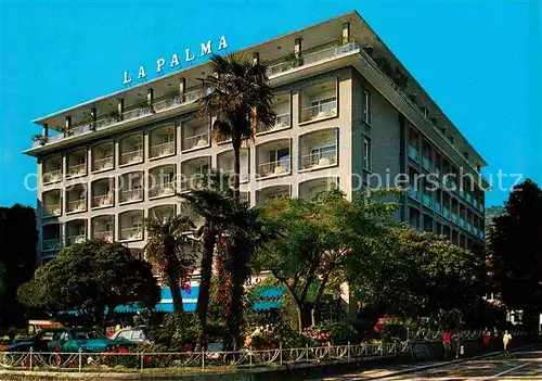 AK / Ansichtskarte Stresa Lago Maggiore Hotel La Palma 