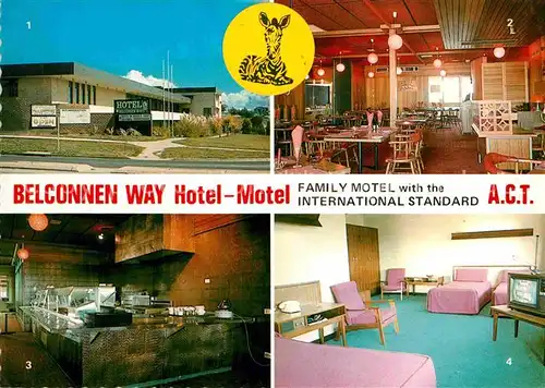AK / Ansichtskarte Canberra Belconnen Way Hotel Motel  Kat. Canberra