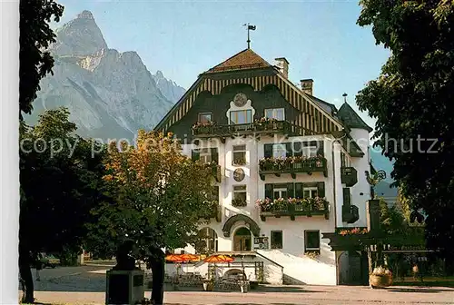 AK / Ansichtskarte Ehrwald Tirol Hotel Sonnenspitze 