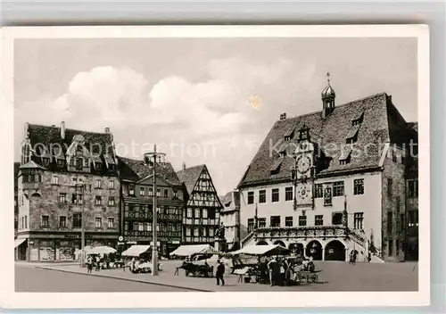 AK / Ansichtskarte Heilbronn Neckar Rathaus Marktplatz Kaetchenhaus Kat. Heilbronn