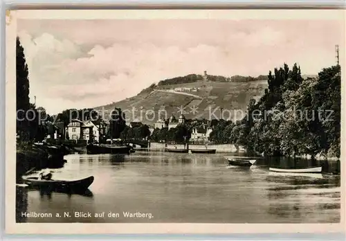 AK / Ansichtskarte Heilbronn Neckar Panorama Wartberg Kat. Heilbronn