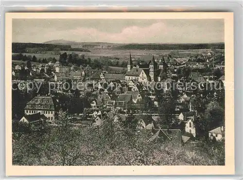 AK / Ansichtskarte Ellwangen Jagst Gesamtansicht  Kat. Ellwangen (Jagst)