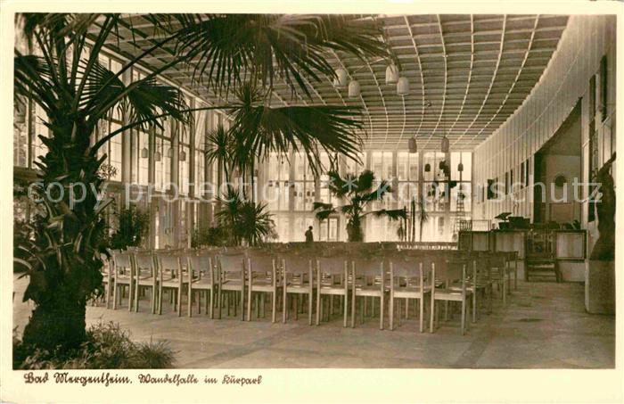 AK / Ansichtskarte Bad Mergentheim Wandelhalle Kursaal Kat. Bad