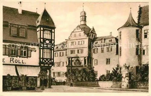 AK / Ansichtskarte Bad Mergentheim Hoch Deutschmeisterschloss Kat. Bad Mergentheim