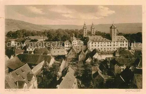 AK / Ansichtskarte Mergentheim Bad Schloss Kat. Bad Mergentheim