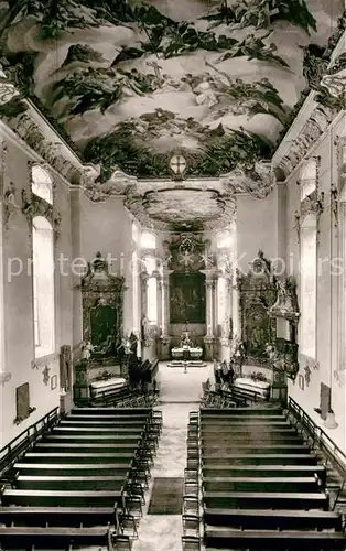 AK / Ansichtskarte Mergentheim Bad Schlosskirche Altarraum Kat. Bad Mergentheim