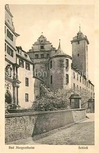 AK / Ansichtskarte Mergentheim Bad Schloss Kat. Bad Mergentheim