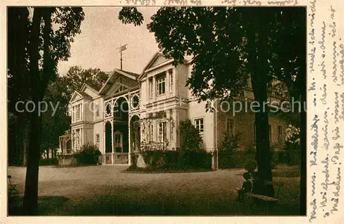 AK / Ansichtskarte Mergentheim Bad Kurhaus Mittelbau Kat. Bad Mergentheim