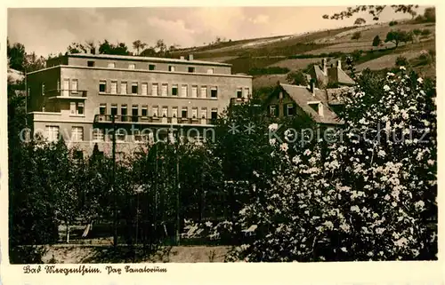 AK / Ansichtskarte Mergentheim Bad Pax Sanatorium Kat. Bad Mergentheim