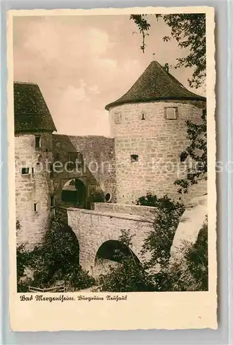 AK / Ansichtskarte Mergentheim Bad Burgruine Neuhaus Kat. Bad Mergentheim