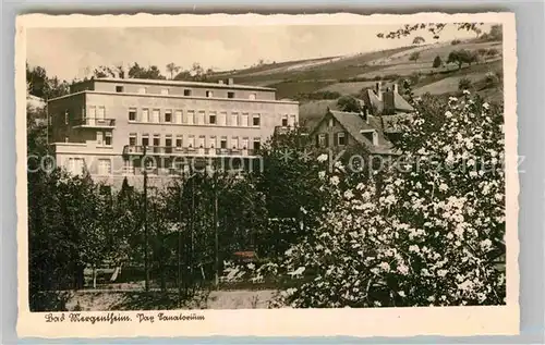 AK / Ansichtskarte Mergentheim Bad Pax Sanatorium Kat. Bad Mergentheim