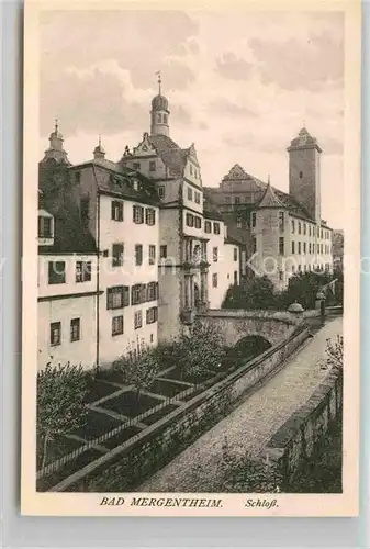 AK / Ansichtskarte Mergentheim Bad Schloss Kat. Bad Mergentheim