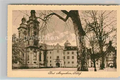 AK / Ansichtskarte Mergentheim Bad Schloss Kat. Bad Mergentheim