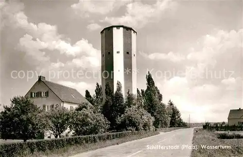 AK / Ansichtskarte Schifferstadt Wasserturm Kat. Schifferstadt