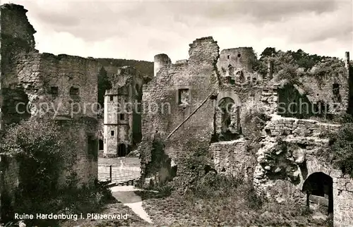 AK / Ansichtskarte Hardenburg Burgruine Kat. Bad Duerkheim