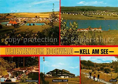 AK / Ansichtskarte Kell See Freibad Kneippanlagen Minigolf Kat. Kell am See