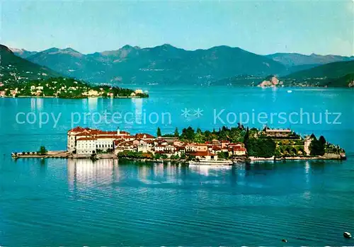 AK / Ansichtskarte Isola Bella Fliegeraufnahme Lago Maggiore Kat. Lago Maggiore