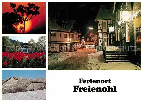 AK / Ansichtskarte Freienohl Sauerland Ortspartie im Winter Kat. Meschede