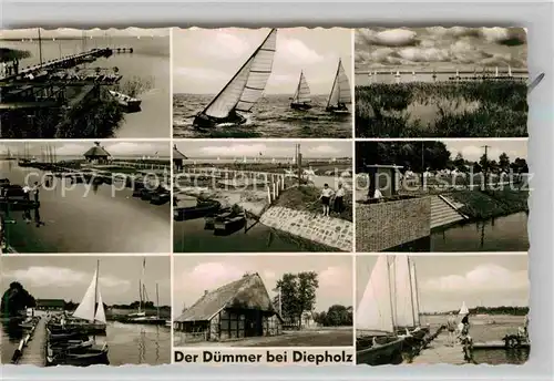 AK / Ansichtskarte Diepholz Duemmer Hafen Kat. Diepholz