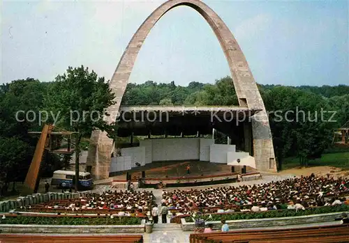 AK / Ansichtskarte Szczecin Stettin Amfiteatr w parku Jana Kasprowicza Amphitheater