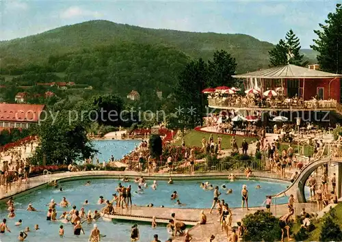 AK / Ansichtskarte Bad Kissingen Terrassen Schwimmbad Kat. Bad Kissingen