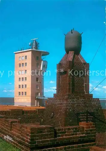 AK / Ansichtskarte Cuxhaven Nordseebad Minensucherehrenmal Radarturm an der Alten Liebe Kat. Cuxhaven