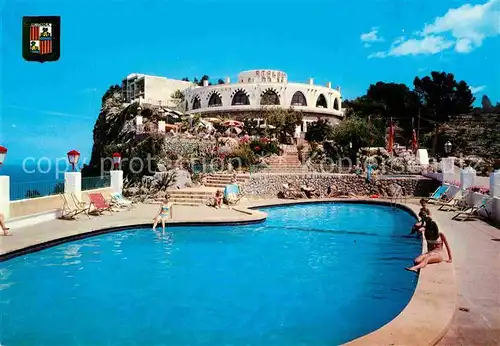 AK / Ansichtskarte Puerto de Soller Atalaya Club Hotel Swimming Pool Kat. Mallorca Islas Baleares