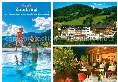 AK / Ansichtskarte St Johann Pongau Wellness Hotel Zinnkruegl Swimming Pool Kat. 