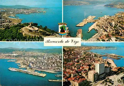 AK / Ansichtskarte Vigo Vistas aereas de la ciudad Kat. Vigo