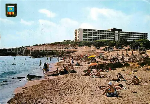 AK / Ansichtskarte Santa Eulalia del Rio Cala Nova Hotel Strand Kat. Ibiza Islas Baleares