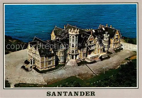 AK / Ansichtskarte Santander Vista aerea del Palacio de la Magdalena Kat. Santander