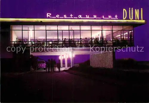 AK / Ansichtskarte Slantchev Brjag Restaurant Dueni Nachtaufnahme