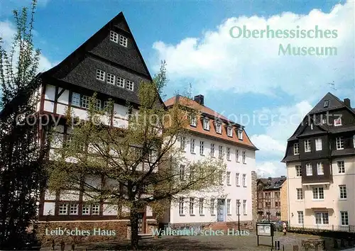 AK / Ansichtskarte Giessen Lahn Oberhessisches Museum Wallenfelsches Haus Kat. Giessen