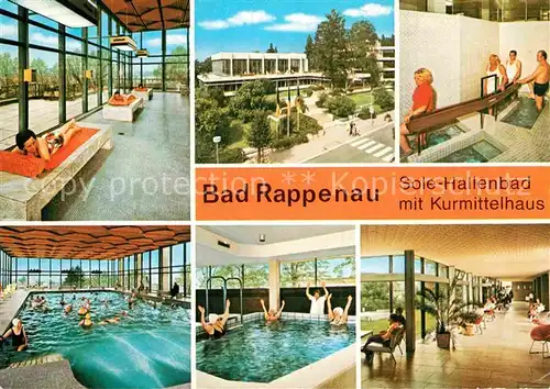 AK / Ansichtskarte Bad Rappenau Hallenbad mit Kurmitttelhaus Kat. Bad Rappenau