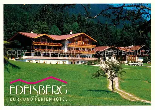 AK / Ansichtskarte Unterjoch Edelsberg Kur und Ferienhotel Kat. Bad Hindelang