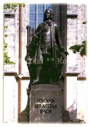 AK / Ansichtskarte Leipzig Johann Sebastian Bach Denkmal Kat. Leipzig