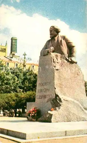 AK / Ansichtskarte Moscow Moskva Monument Karl Marx Kat. Moscow