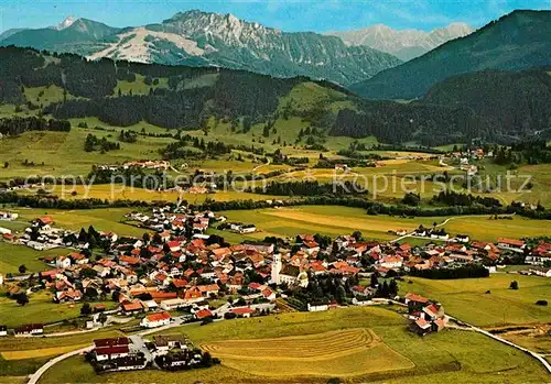 AK / Ansichtskarte Wertach Sorgschrofen Fliegeraufnahme Kat. Wertach