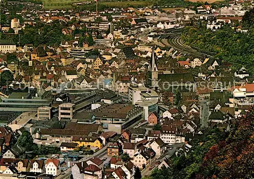 AK / Ansichtskarte Geislingen Steige Obere Stadt Fliegeraufnahme Kat. Geislingen an der Steige
