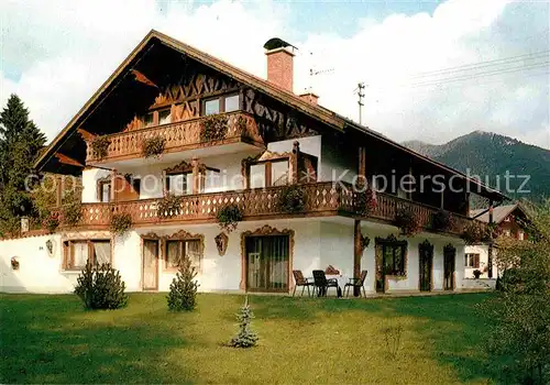 AK / Ansichtskarte Oberammergau Landhaus Feldmeier  Kat. Oberammergau