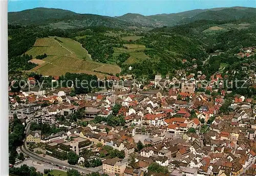 AK / Ansichtskarte Bensheim Bergstrasse Teilansicht Fliegeraufnahme Kat. Bensheim