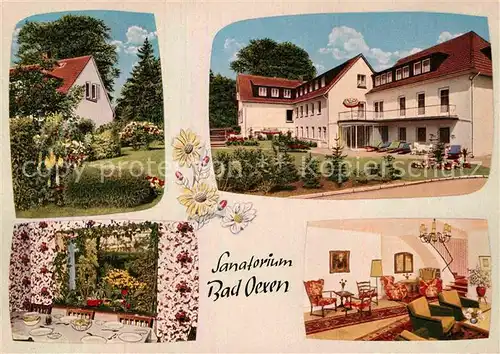 AK / Ansichtskarte Eidinghausen Sanatorium Bad Oexen  Kat. Bad Oeynhausen