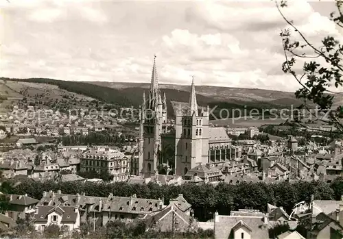 AK / Ansichtskarte Mende Cathedrale Gothique Hauteur des Fleches  Kat. Mende