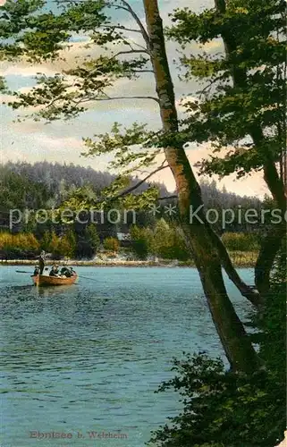 AK / Ansichtskarte Ebnisee im Welzheimer Wald